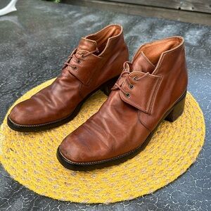 Vintage 90’s Ankle Boots, sz 9/40